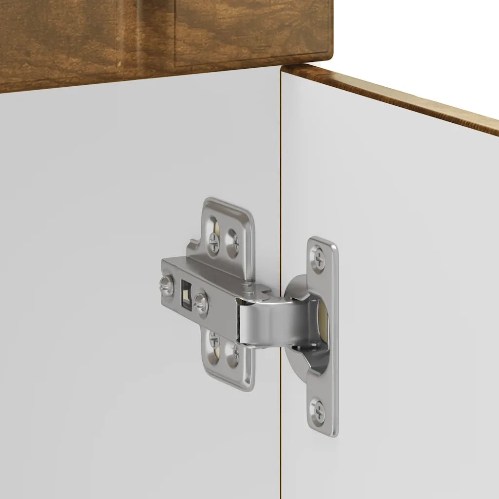 Base da Cucina Lucca Rovere Fumo in Legno Multistrato 853722