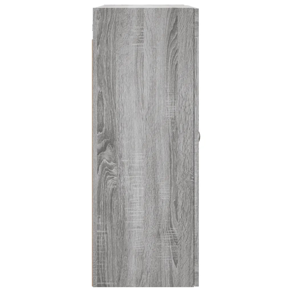 Armadietti a Parete 2 pz Grigio Sonoma in Legno Multistrato CFW2043944