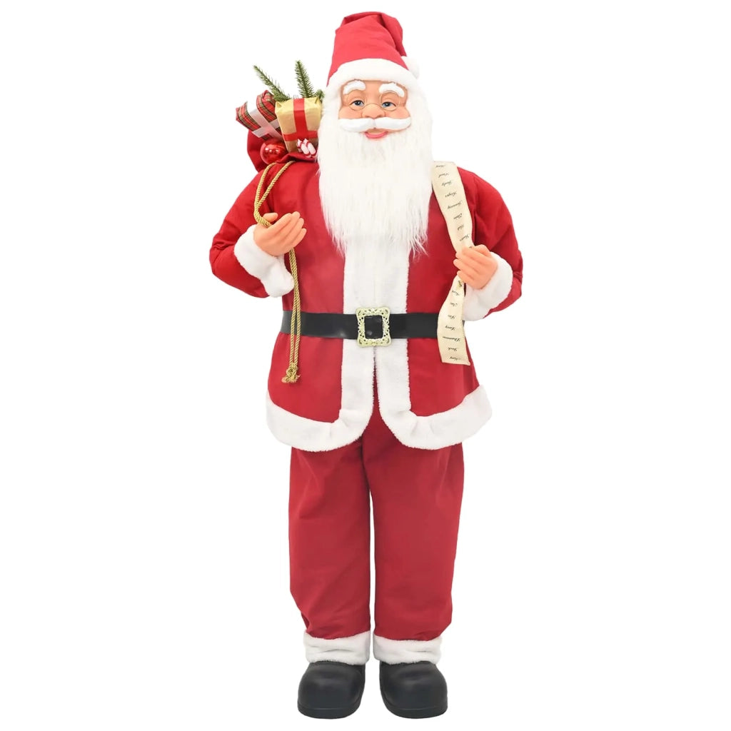 Statuetta di Babbo Natale Rosso 180 cm Poliestere 42050769