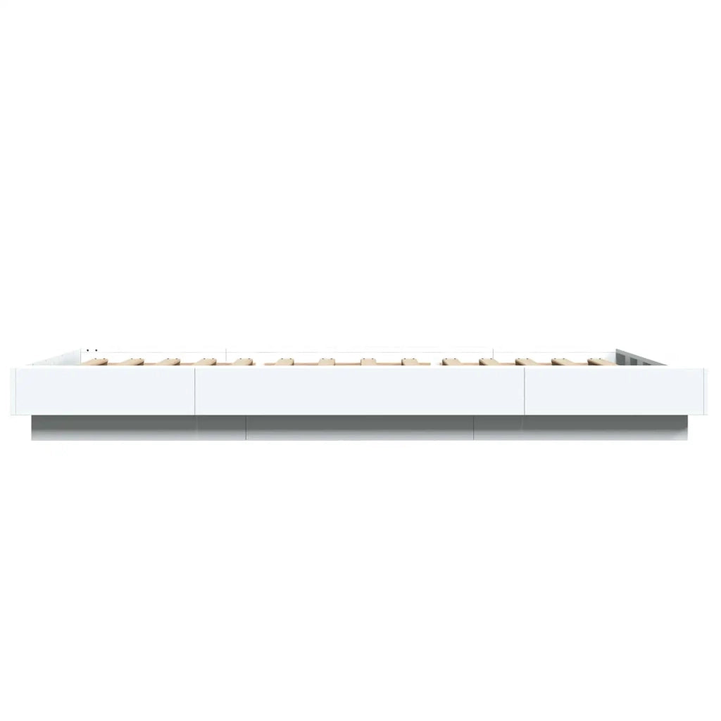 Struttura letto a pavimento Bianco 80 x 210 cm 3429699