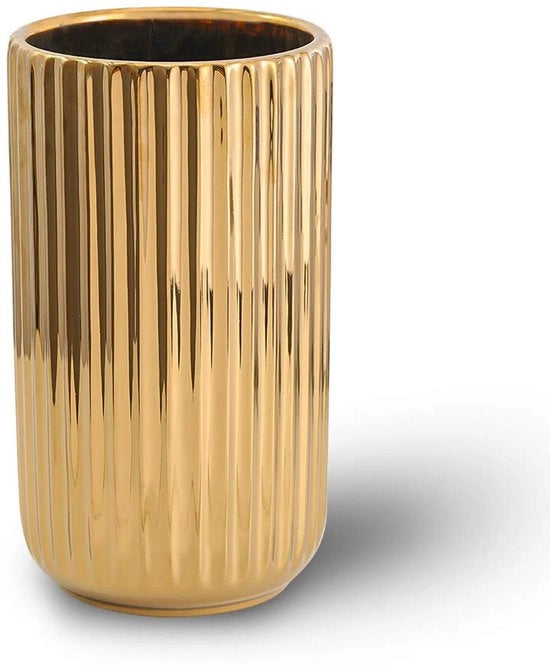 Vaso da Fiori in Ceramica da 22CM Decorazione