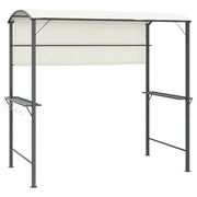 Gazebo | Pergolato con Tetto 220x110x200 cm Crema