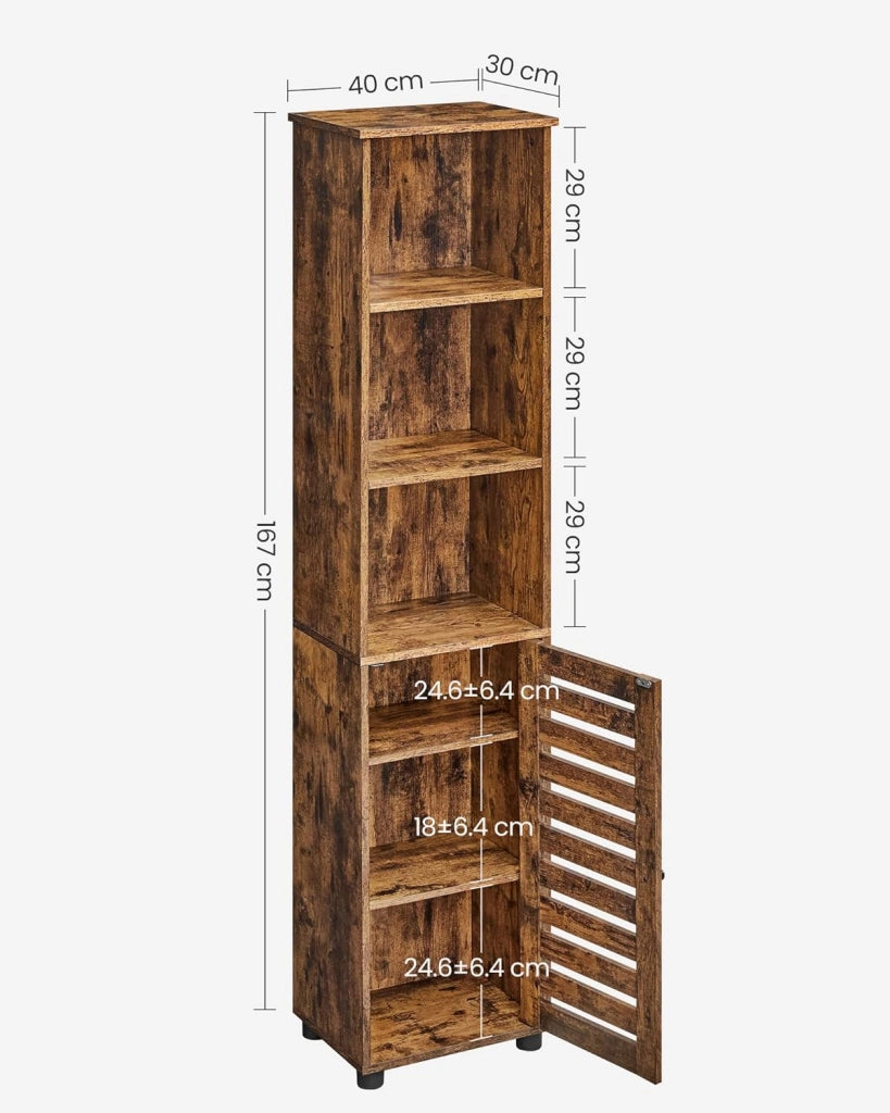 MOBILE DA BAGNO Valora in stile rustico marrone loft per interni domestici