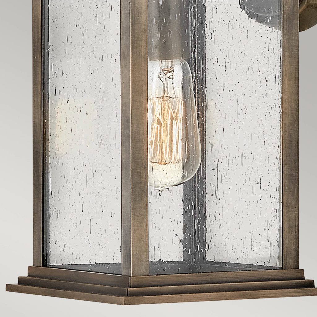 Applique esterna Grant bronzo ossidato E27 IP44 Quintiesse