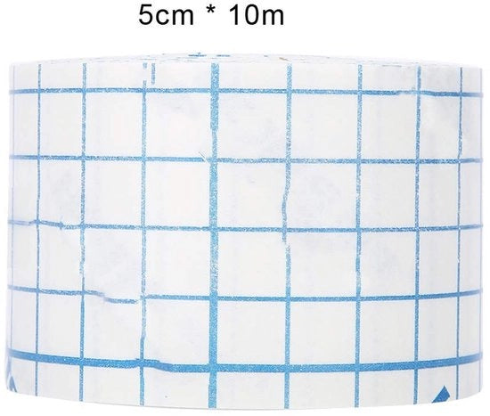 Nastro Adesivo Medico 5cm x 10m - Autoadesivo - Respirabile - Non Tessuto - Flessibile - Grande Aderenza - Nastro Medico