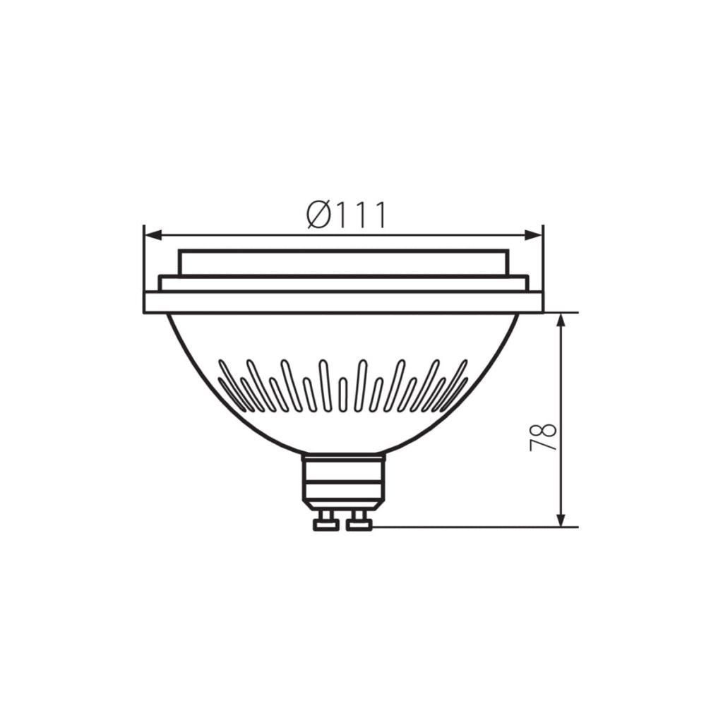 Kanlux lampadina LED ES111 12W 850lm 4000K neutra dimmer
