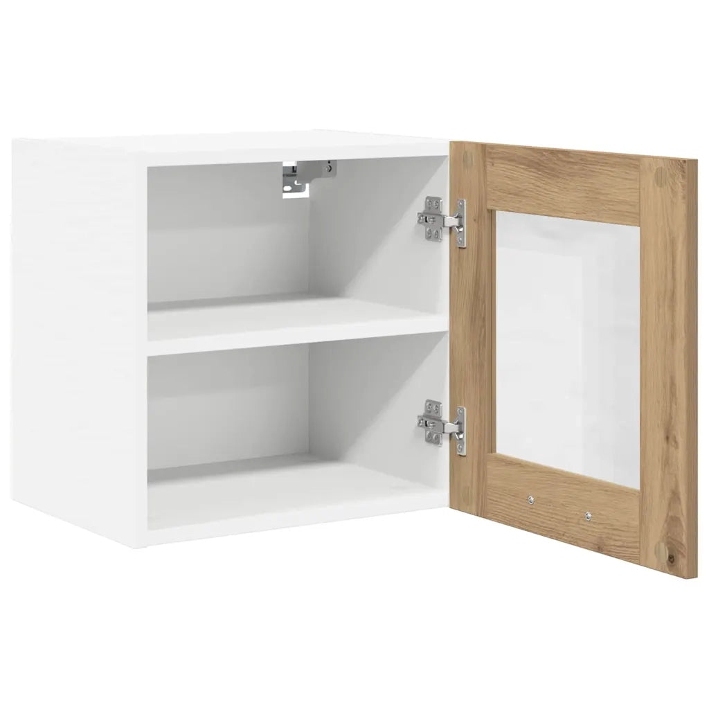 Armadio pensile Riga 2 pcs Rovere artigianale 40 x 31 x 40 cm 884209