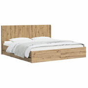 Struttura del letto con stoccaggio e testata Artisan Oak 3445835