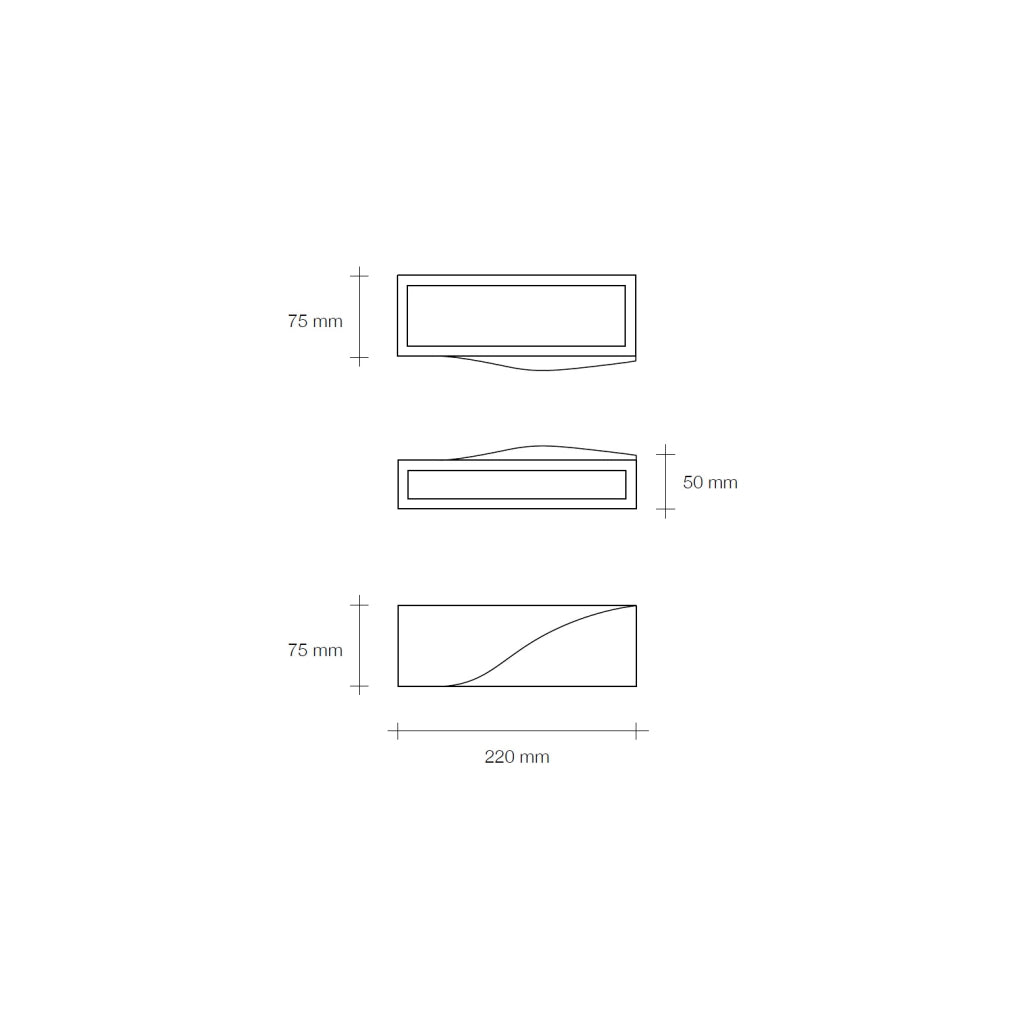 Applique a parete PELLENE 1 Luce in gesso bianco attacco G9 22cm