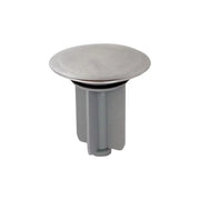Tappo grande in ottone cromato per scarico automatico con piletta da 1 1/4