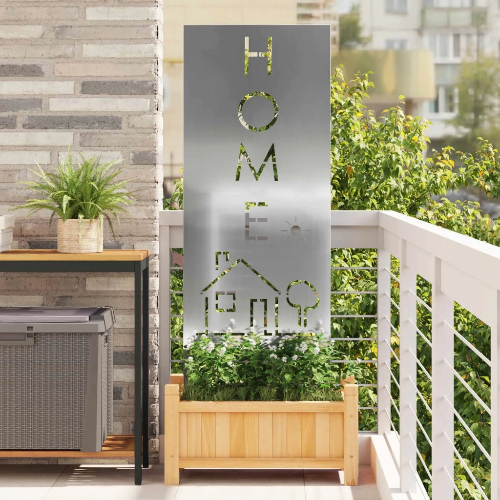 Schermo per privacy in giardino Traforo Argento 50 x 140 cm CFW7008579