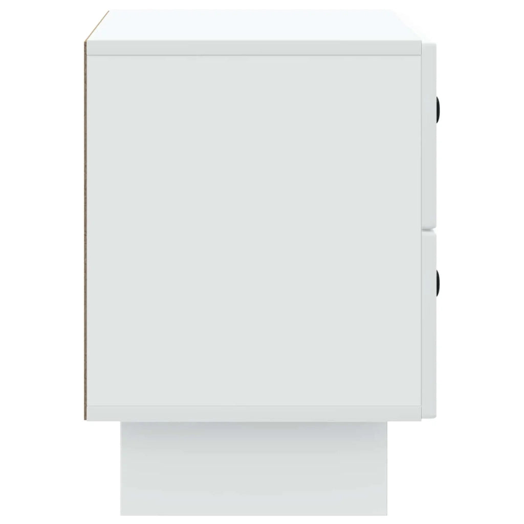 Armadio da Notte con cassetto Bianco 62 x 34,5 x 47,5 cm 893855