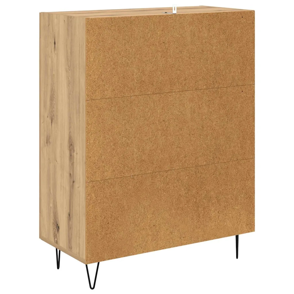 Credenza-Buffet-Armadio da cucina Rovere artigianale 69,5 x 34 x 90 cm 113115