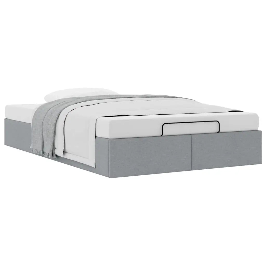 Struttura Letto Pouf senza Materasso 120x200 cm in Tessuto 3310868