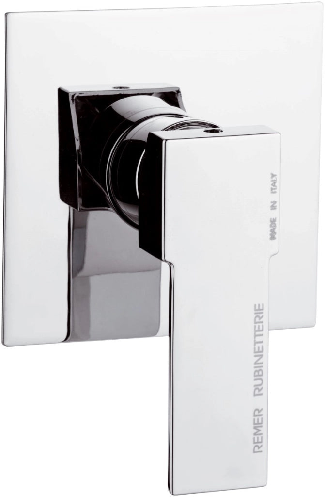 Rubinetto da incasso per vasca/doccia quadro - serie qubika