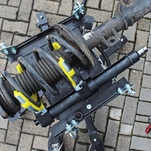 Set universale tenditore molla sospensioni Mc Pherson Set per montaggio e smontaggio ammortizzatori