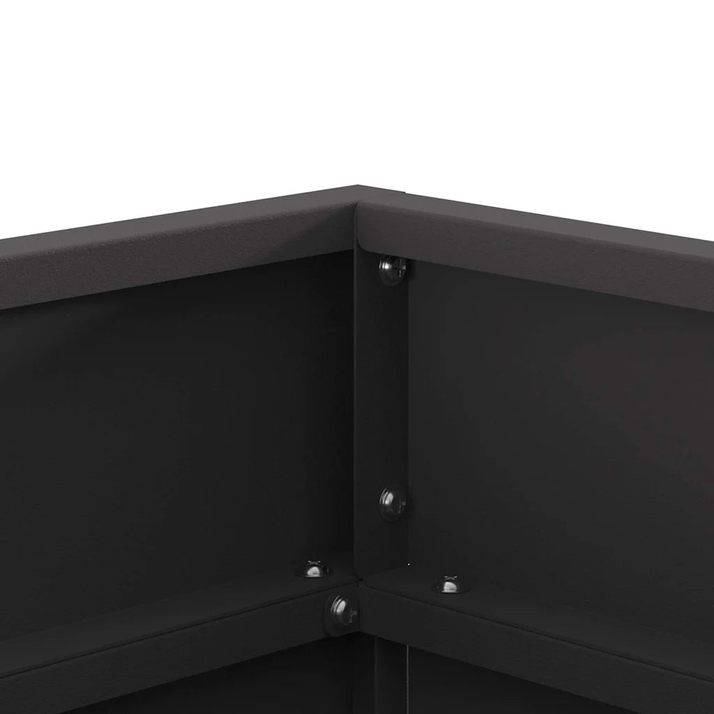 Focolare Nero 50 x 50 x 38 cm Acciaio CFW3868389