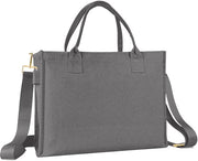 Borsa da Canapa, Grande Borsa da Spalla con Cinturino e Chiusura a Ritaglio