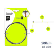 Trade Shop - Set 2 Pezzi Cavo Cavi Universali In Acciaio Per Cambio Bicicletta 200 Cm Xc-2619 -