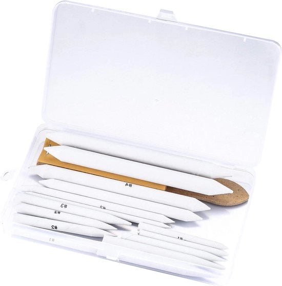 Strumenti per disegnare - Tortiglie e strumenti per sbattere - 16 pezzi - Attrezzatura artistica