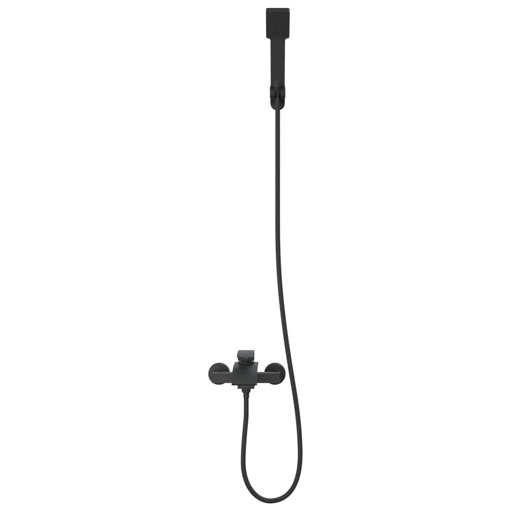 Set di doccia con soffione Nero G 1 / 2 pollici CFW7579056