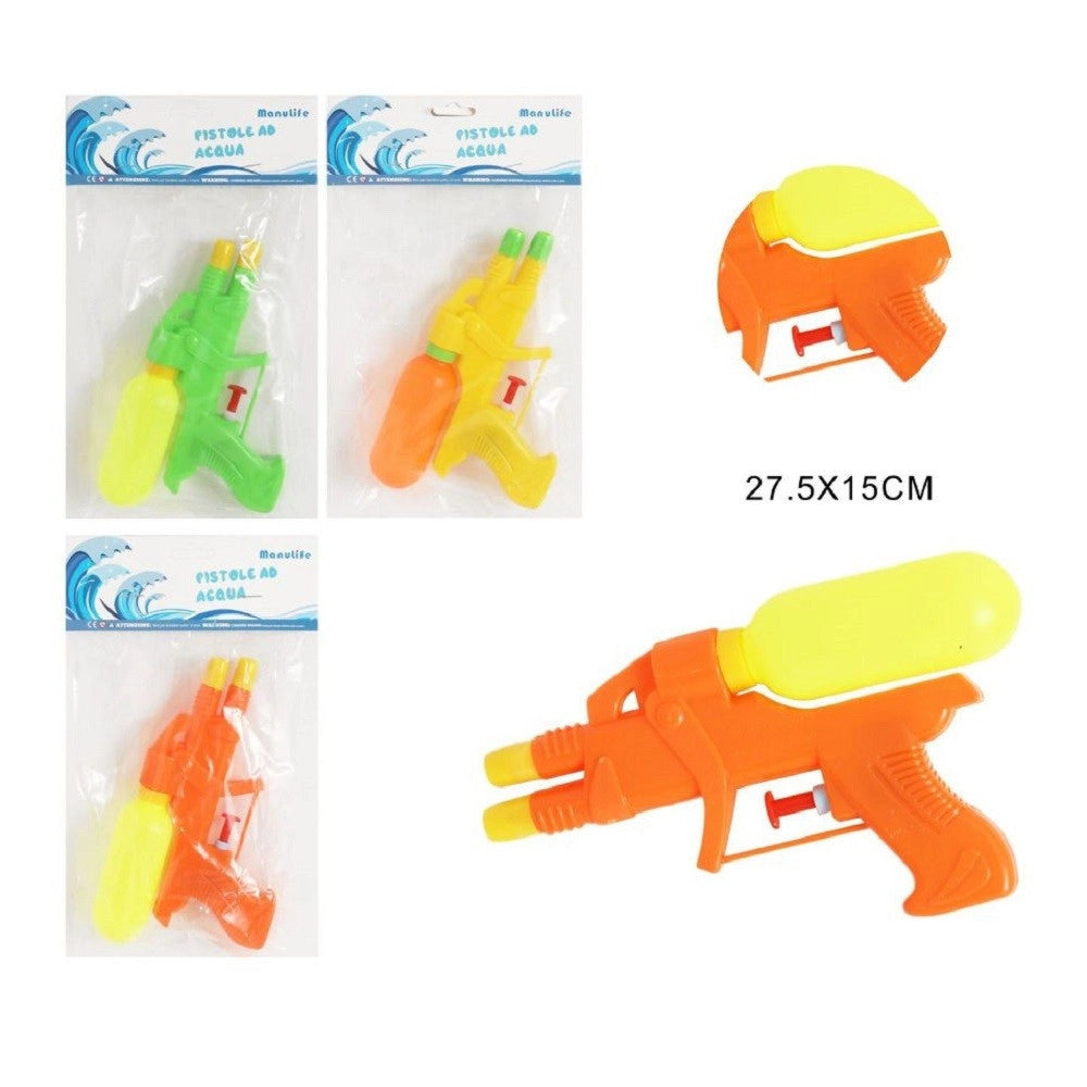 Trade Shop - Pistola Ad Acqua Con Serbatoio 27.5x15 Cm Gioco Bambini Estate Assortiti 605437 -