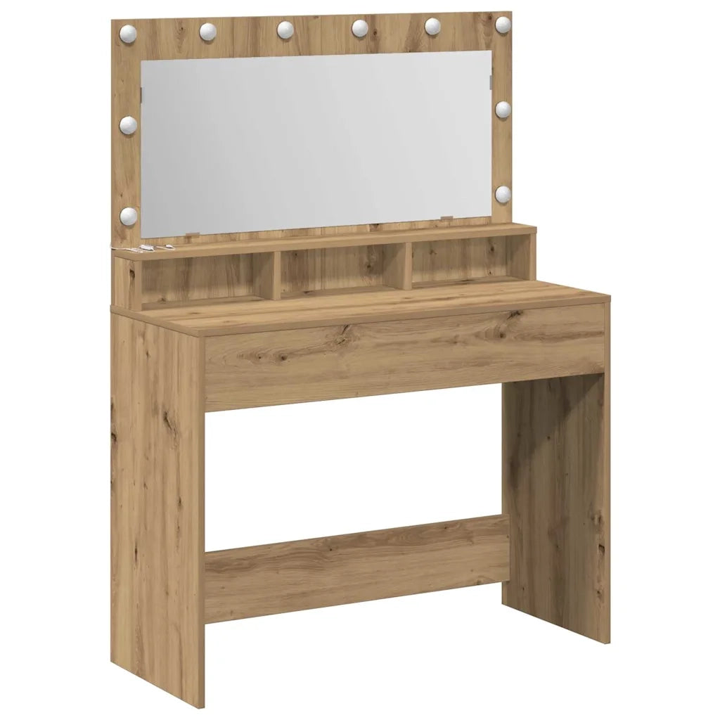Tavolo da Trucco Rovere artigianale 100 x 41 x 135 cm 865108