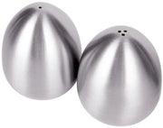 Peperstrooier in acciaio inossidabile - Zoutstrooier - Zoutpot - Piccolo contenitore per sale - Forma a uovo - 1/3 fori