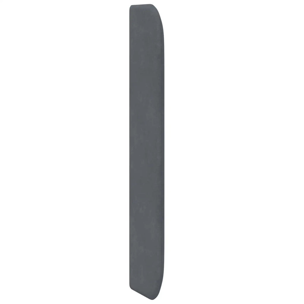 Orecchia della Testata Grigio 80 x 16 x 4 cm Velluto CFW8413410