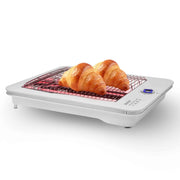 Tostapane orizzontale 4 fette, 7 livelli tostatura regolabili, vassoio briciole estraibile 700W cucina - SOGO