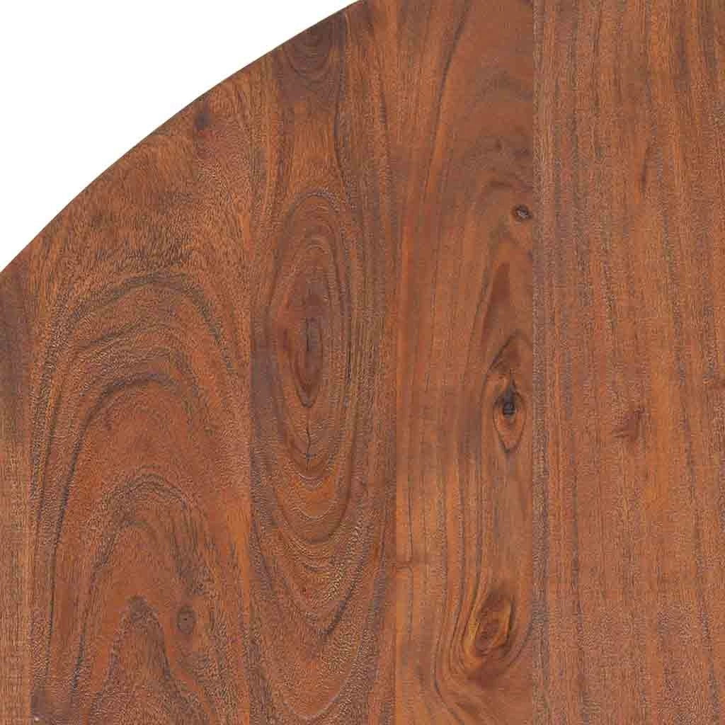 Tavolo da pranzo in legno marrone 150x150x77h cm