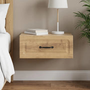 Mobiletto da notte a muro Rovere Artigianale 49 x 34,5 x 20 cm 899313