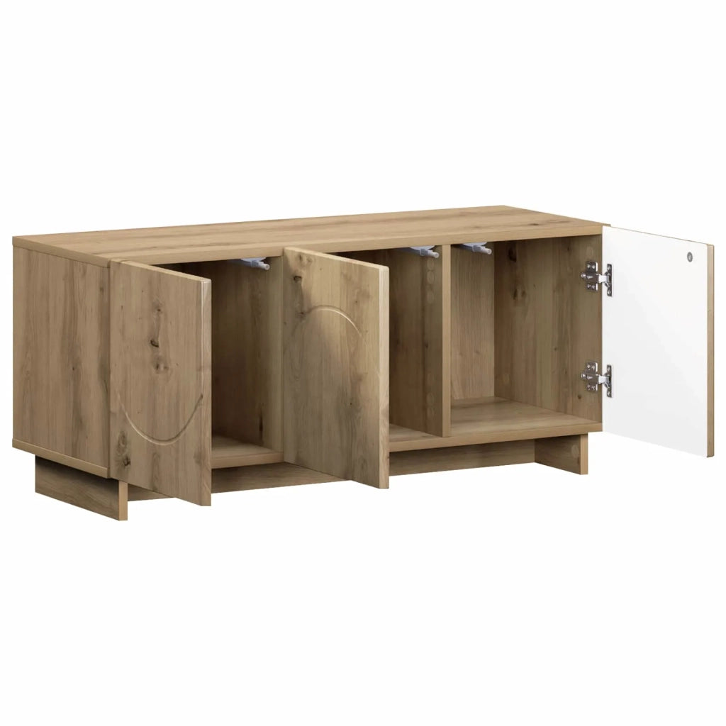 Supporto TV 90 x 34.5 x 40 cm Rovere Artigianale 8011575