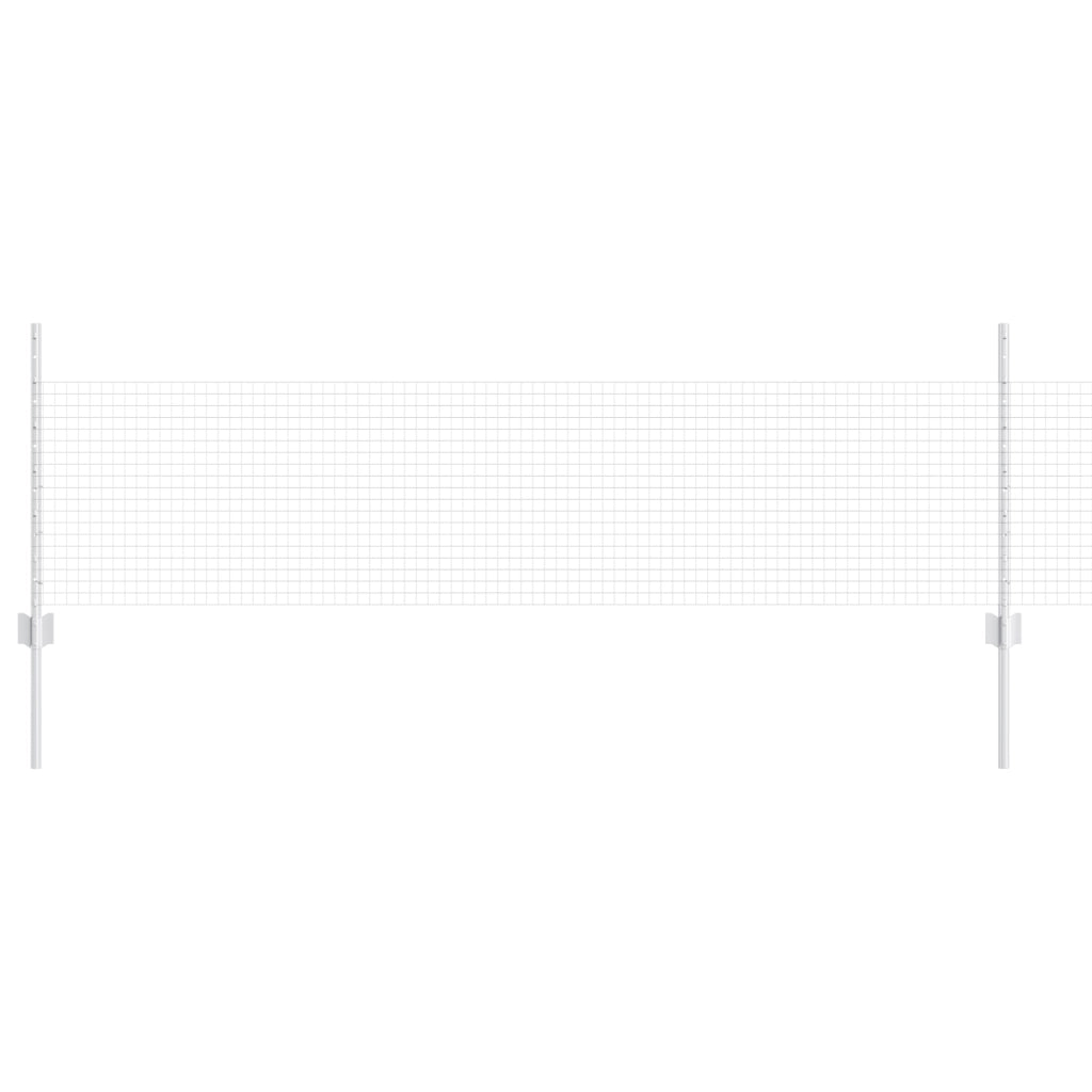 Set di Recinzioni da Giardino Set di 2 Acciaio Galvanizzato