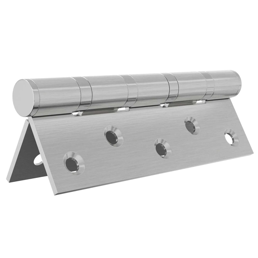 Cerniera 4 pz 125 x 75 x 13 mm Argento Acciaio 42041377