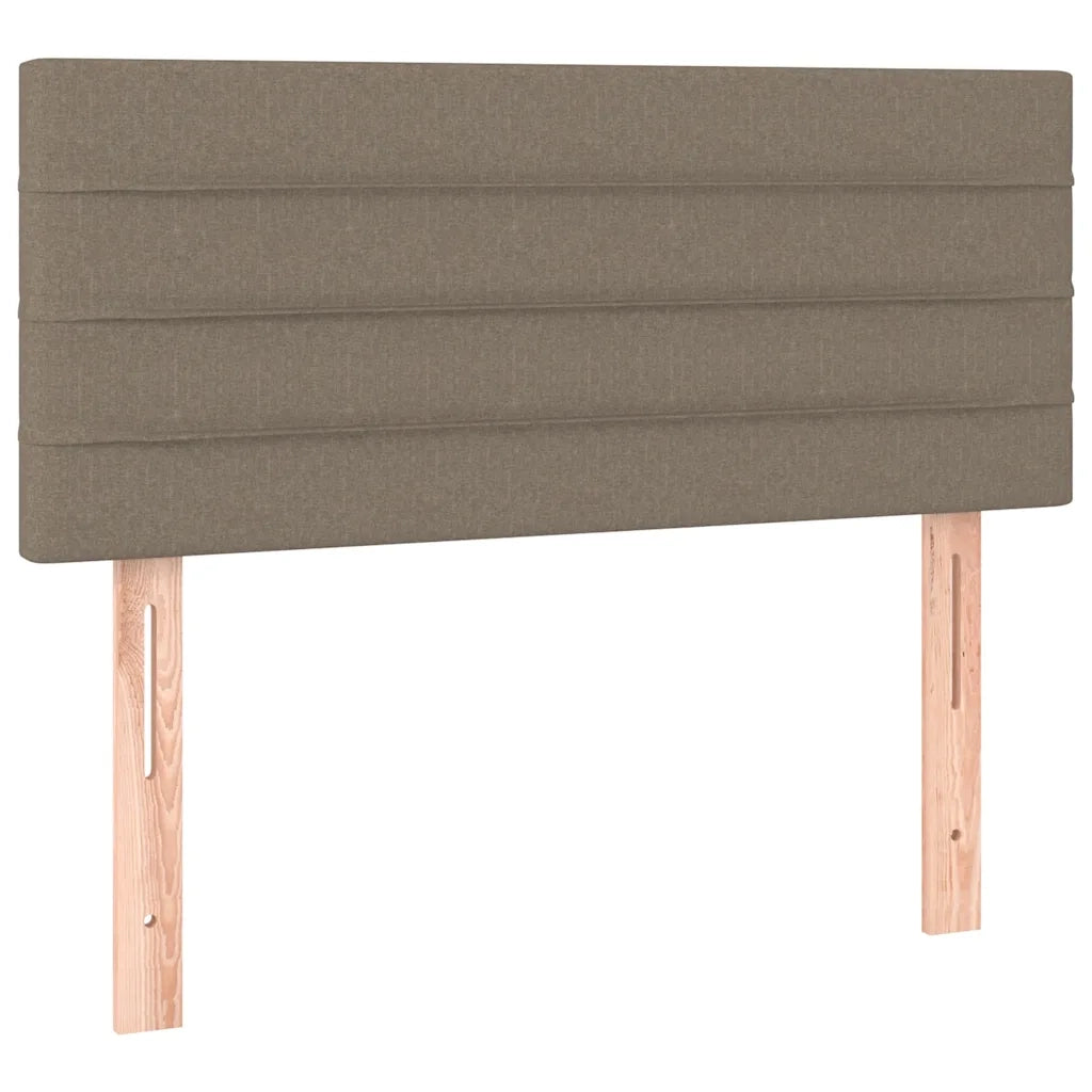 Giroletto a Molle con Materasso Tortora 90x190 cm in Tessuto 3140101