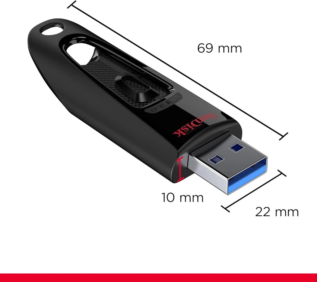 Ultra Unità Flash USB 3.0 1 TB (Storage affidabile per documenti, foto e contenuti multimediali)
