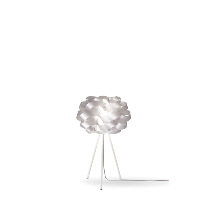 Lampada Da Scrivania Moderna Cloud Polilux ® Argento E Metallo 1 Luce E27