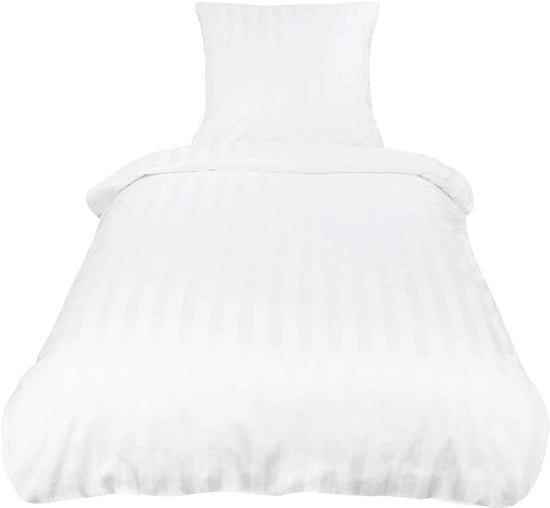Set di lenzuola in seta lussuoso - 100% cotone - 2 pezzi - 140x200 cm
