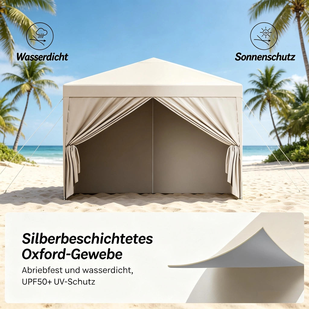 Gazebo Moderno Giardino del Mirebo Rifugio sul tetto Aperto per patio matrimonio ristorazione ed eventi (solo con gazebo)