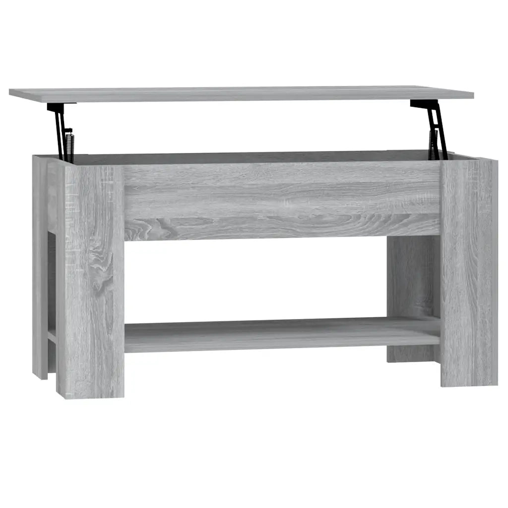 Tavolino da salotto | Tavolino da caff¨¨ | Tavolino da Soggiorno Grigio Sonoma 101x49x52cm Legno Multistrato