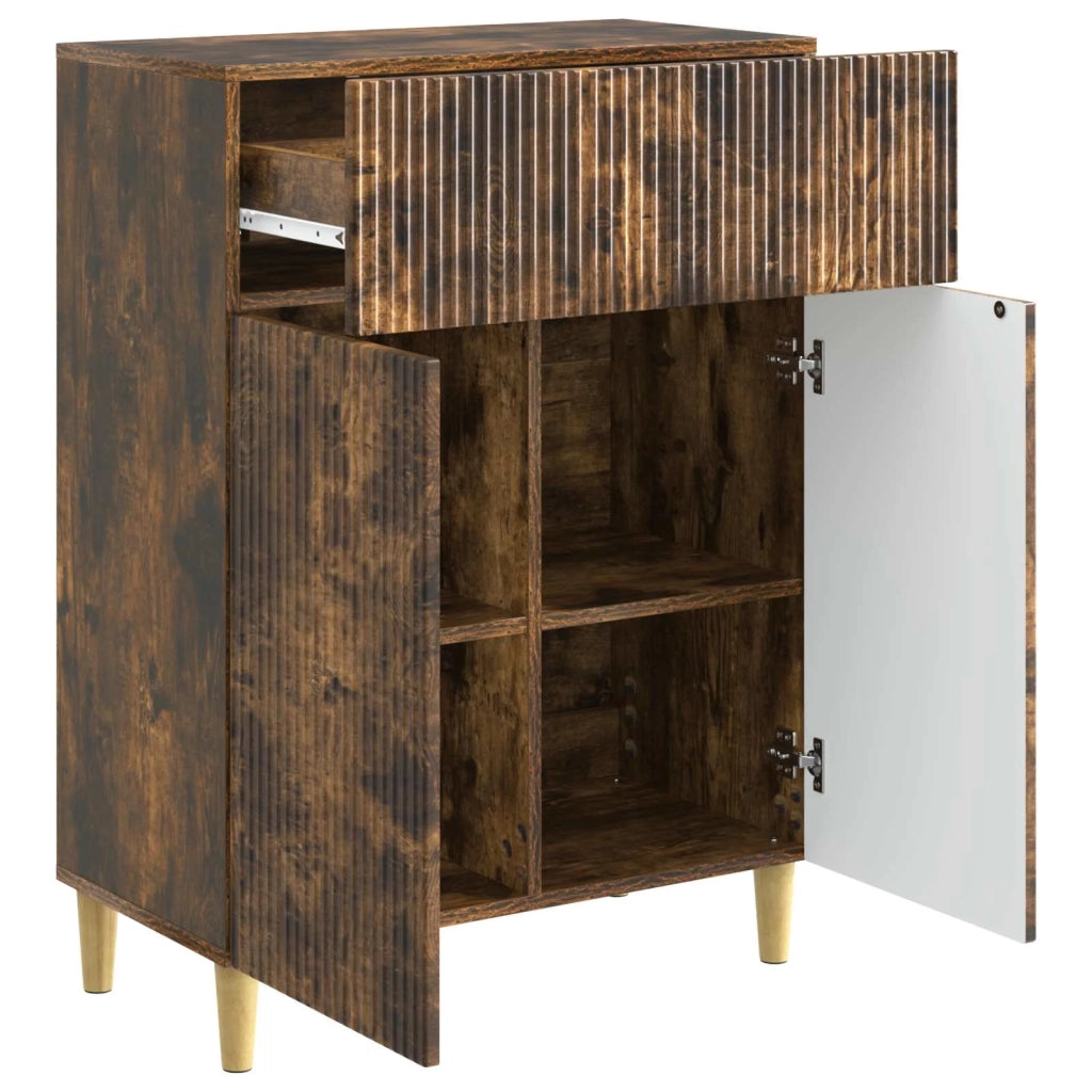 Credenza Rovere Fumo 66 x 34,5 x 90 cm Legno ingegnerizzato 894640