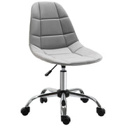 Sedia Girevole ¨C Zephmum ¨C Grigio, Tessuto, 59x59x81-91cm