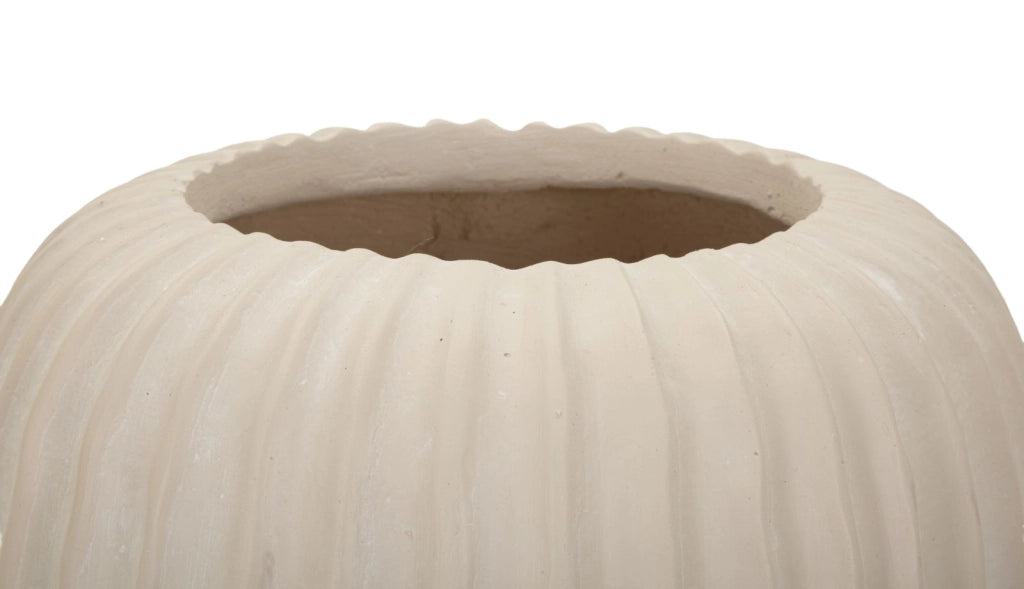 Vaso Mist Ø26,5x26 cm in Mgo Crema