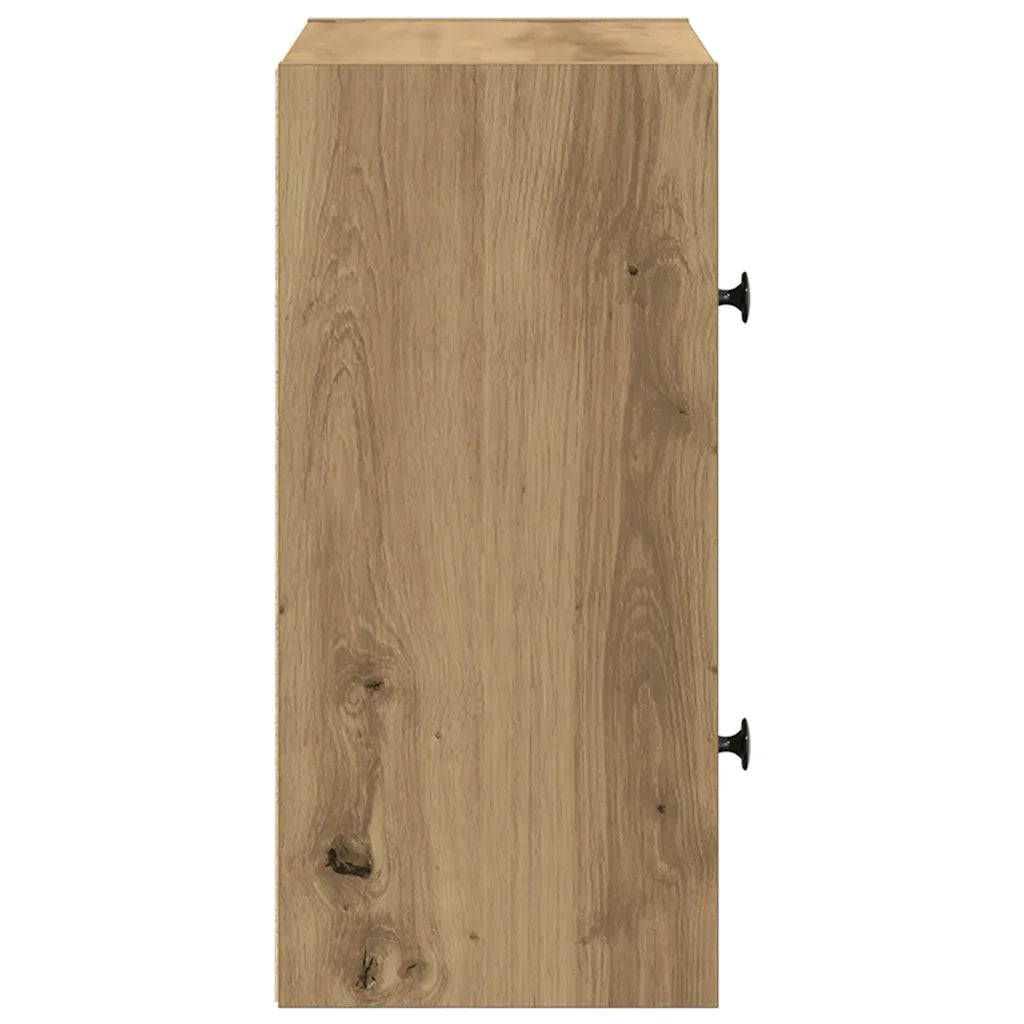 Libreria Rovere Artigianale 40x24x52 cm in Legno Multistrato 860363