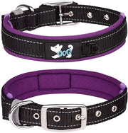 Cinturone per cani - Cinturone riflettente - Adattabile e imbottito - Blu scuro - Cinturone comodo - Adatto per cani grandi - Taglia XL