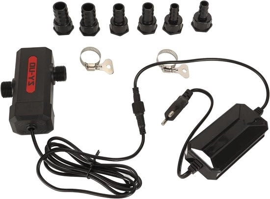 Lampada UV per Acquario Desinfettante, 7W, Inclusa Timer - Lampada per Acquario con Bulbo di Quarzo Vermiculato