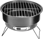Griglia a Carbone Portatile Ronde 25cm - Manubrio - Cucina Esterna Picnic Campeggio