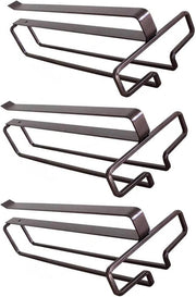 Tre pezzi di supporto per bicchieri sotto il mobile - Racks per vino e champagne - Supporto per bicchieri in vetro per cucina e bar