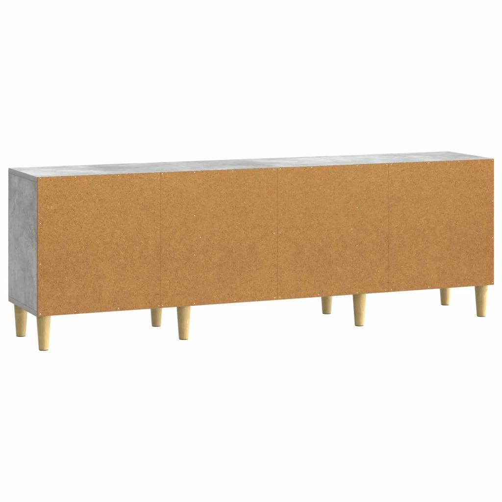 Mobile TV 150 x 31 x 50 cm Grigio Cemento Legno ingegnerizzato 895148